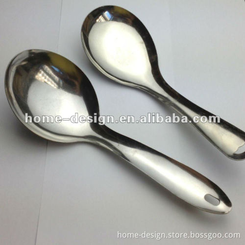 Cheap stainless steel rice spoon server